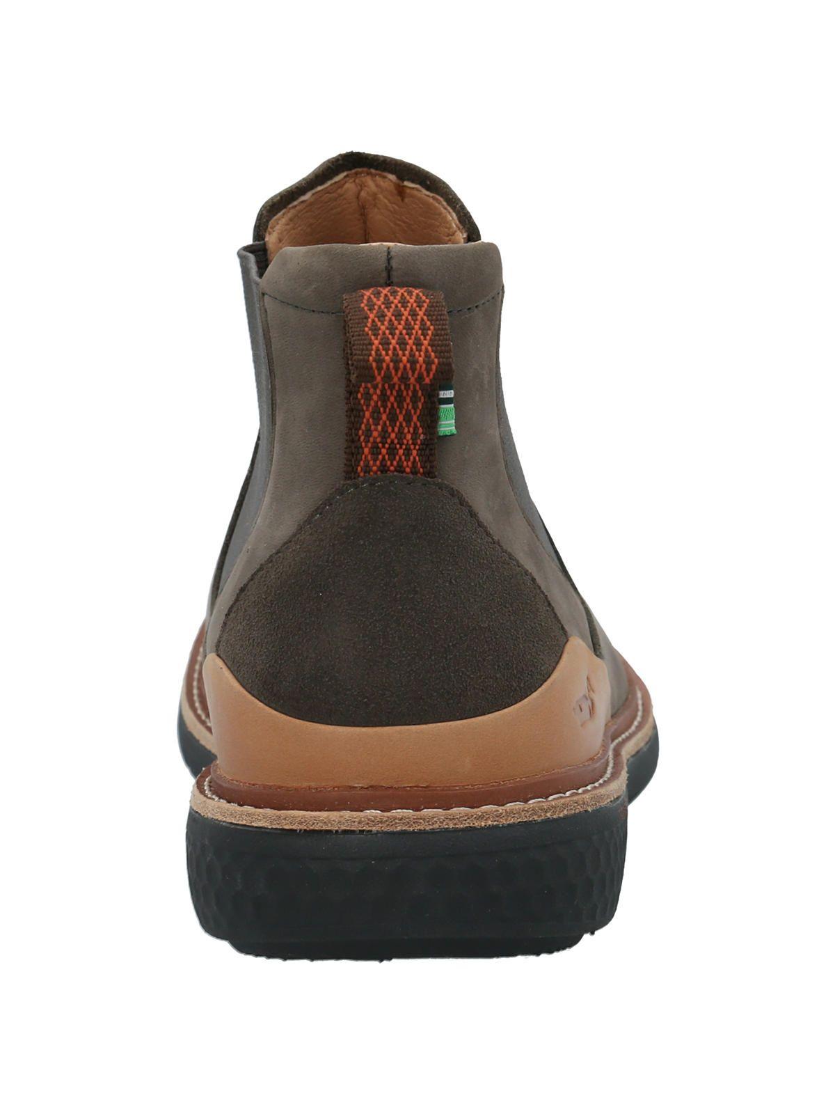 Botín Cuero Hombre Tager Café-5