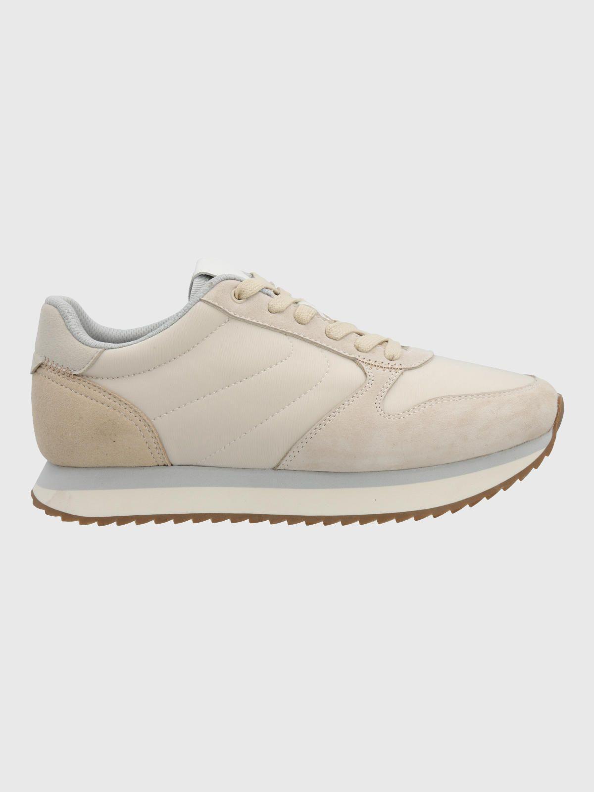 Zapatilla Cuero Mujer Bliss Sun Beige-1