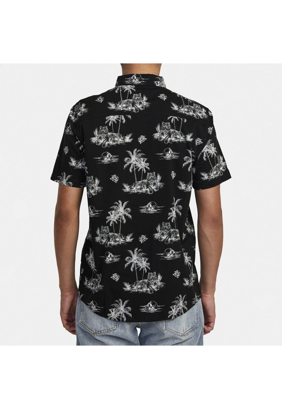 Camisa M/C Hombre Jj Prowler M Wvtp Negro-1