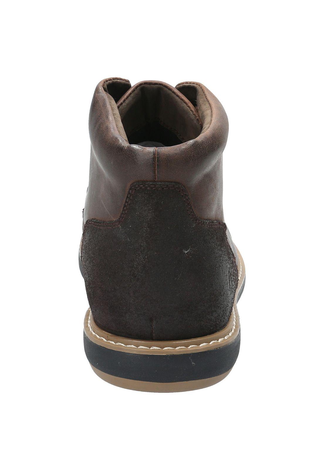 Botin Cuero Hombre Colin Café-6