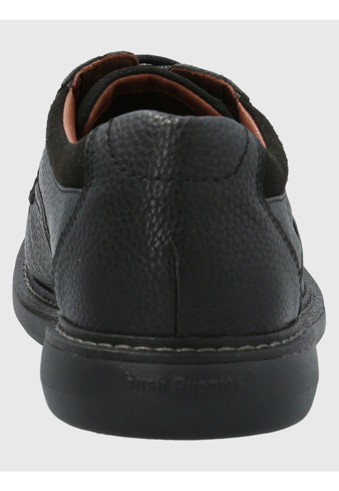 Zapato Cuero Hombre Kansas Negro-6