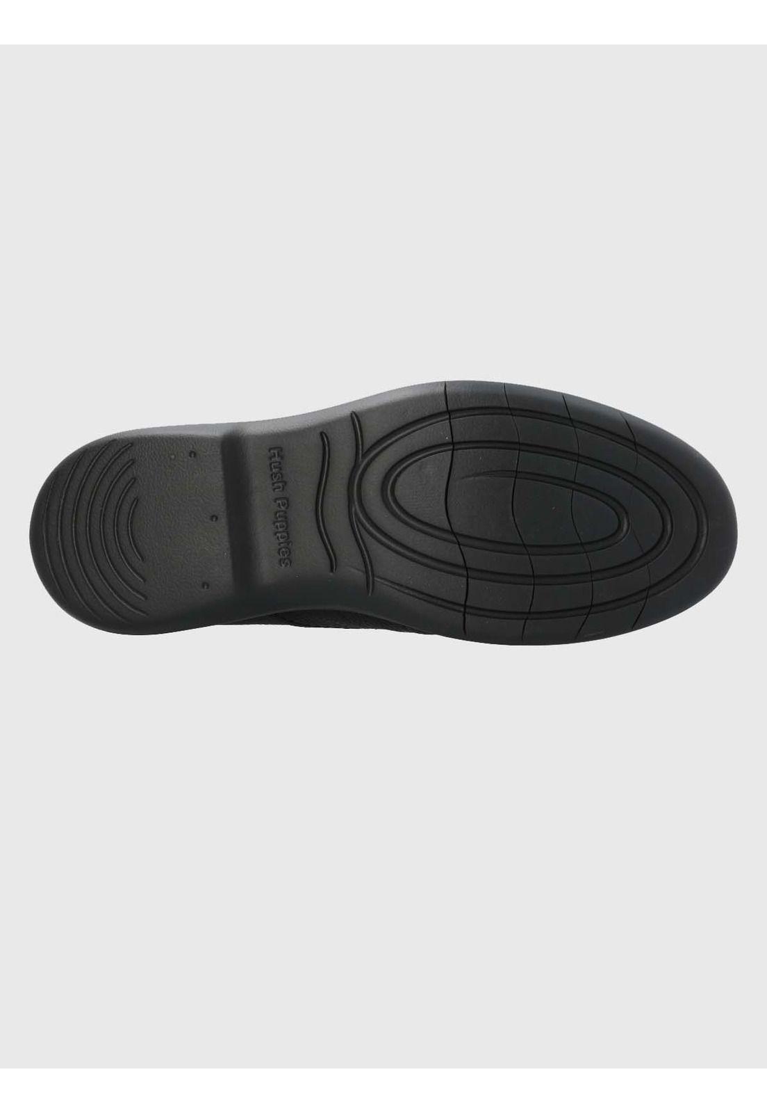 Zapato Cuero Hombre Kansas Negro-7