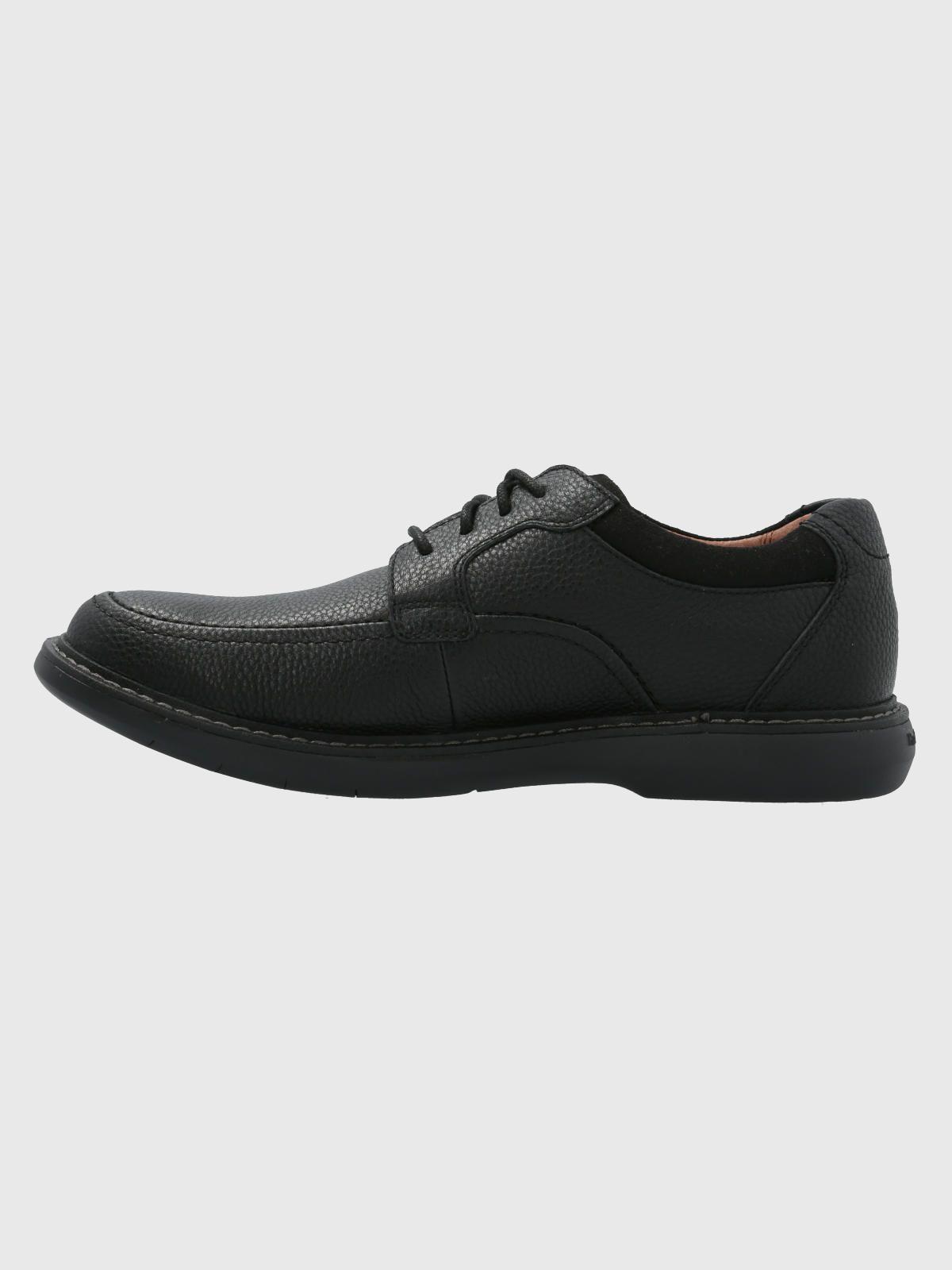 Zapato Cuero Hombre Kansas Negro-4