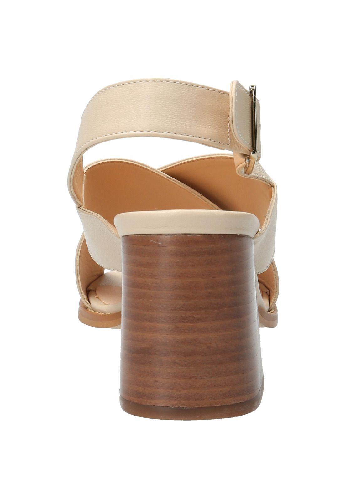 Sandalia Mujer Amal Beige-5