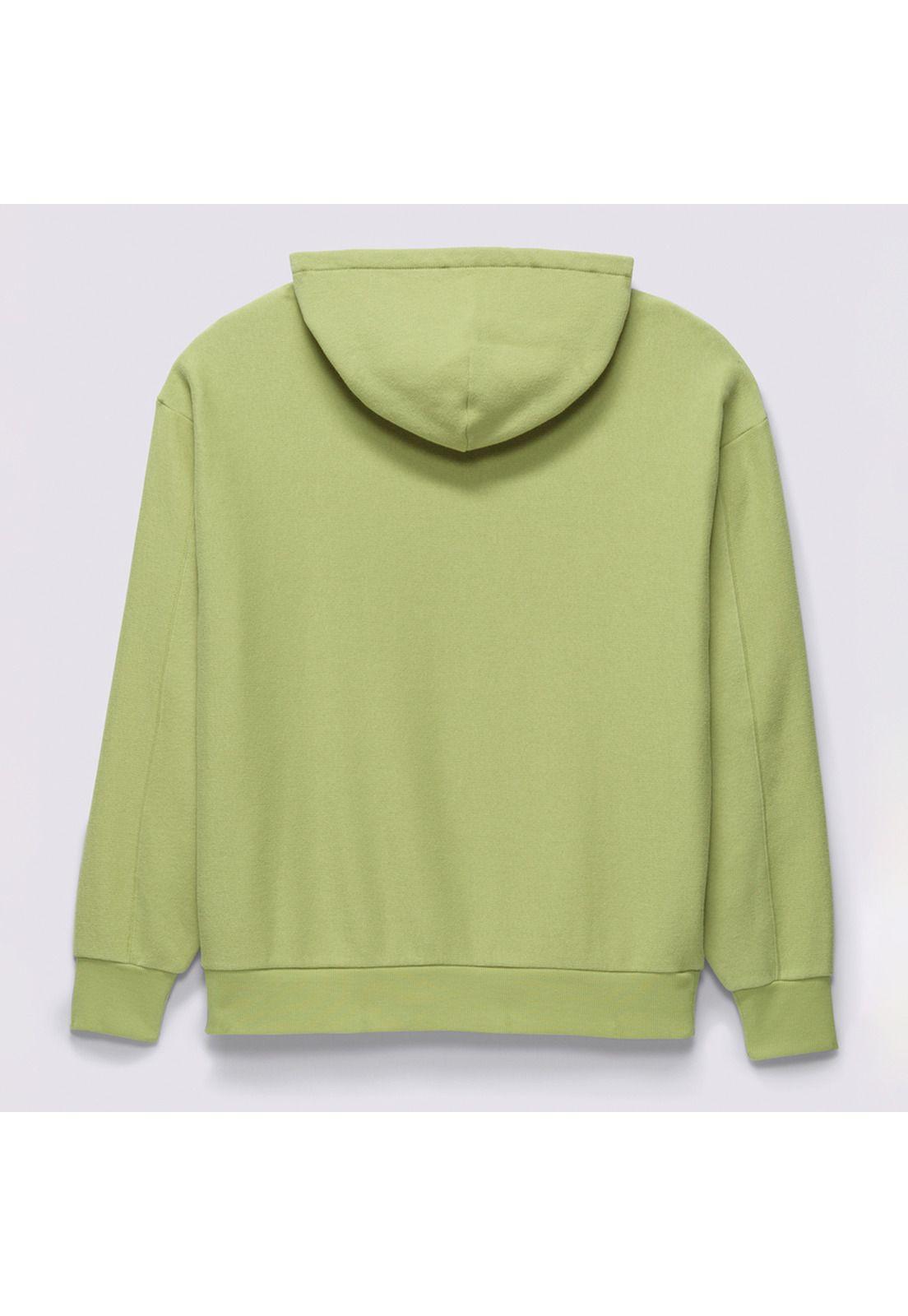 Polerón Con Gorro Comfycush Ls Hoodie Verde Mujer-6