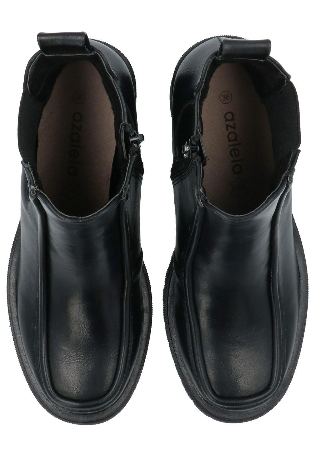 Botín Mujer Harbin Negro-7
