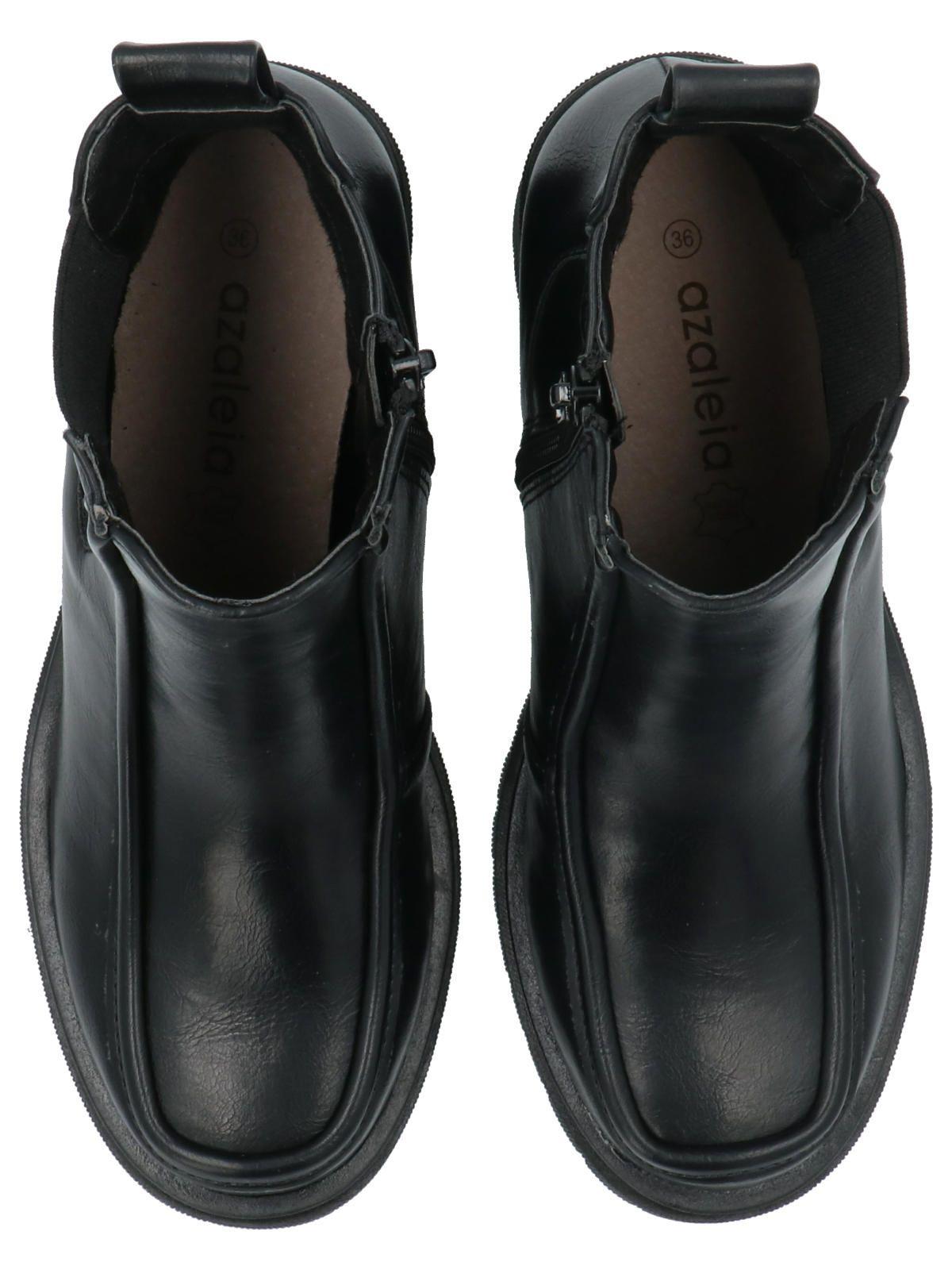 Botín Mujer Harbin Negro-7