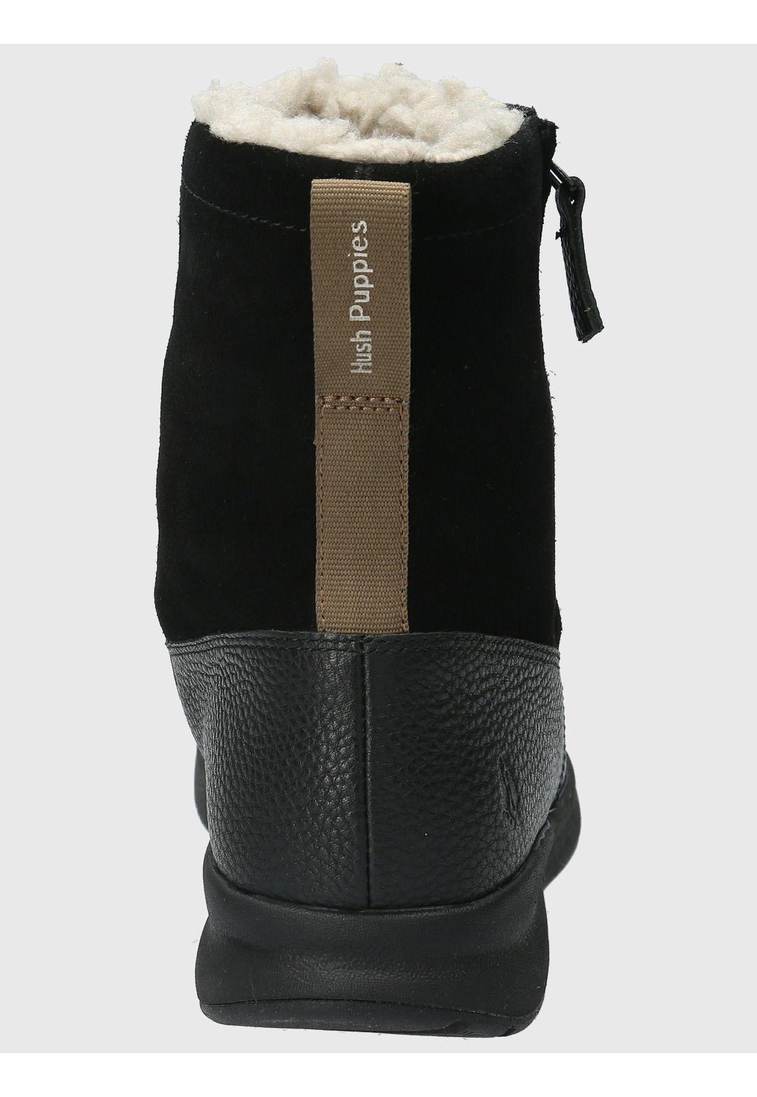 Botin Cuero Mujer Spinal Boot Negro-6