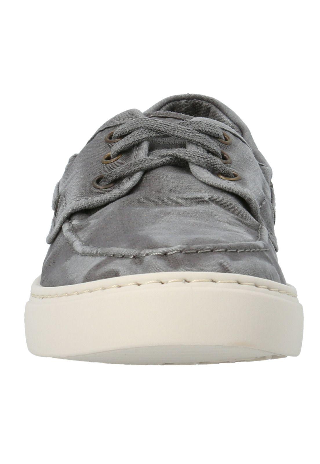 Zapatilla Hombre Napa Gris -3