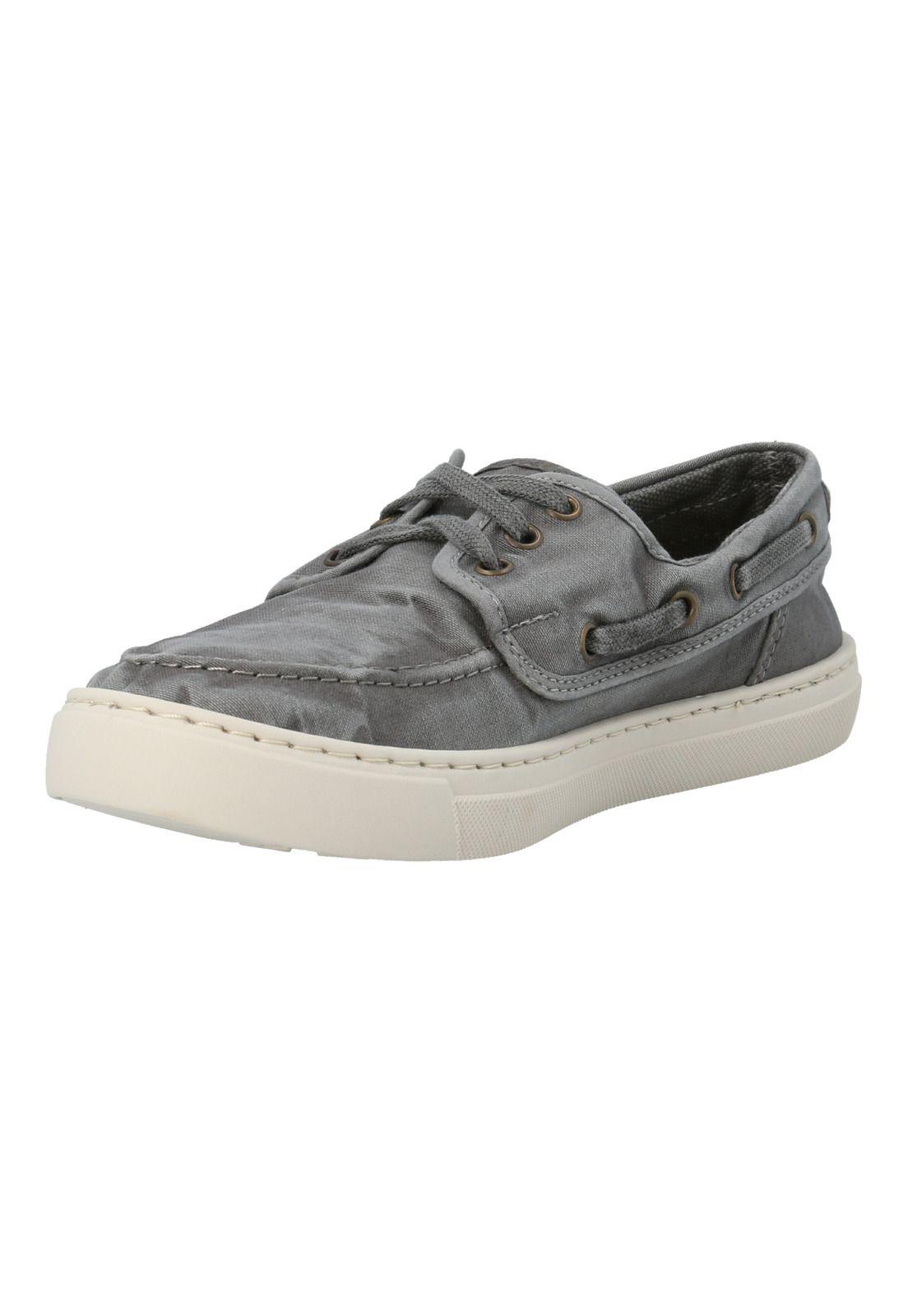 Zapatilla Hombre Napa Gris -4