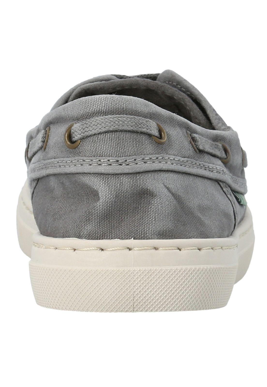 Zapatilla Hombre Napa Gris -6