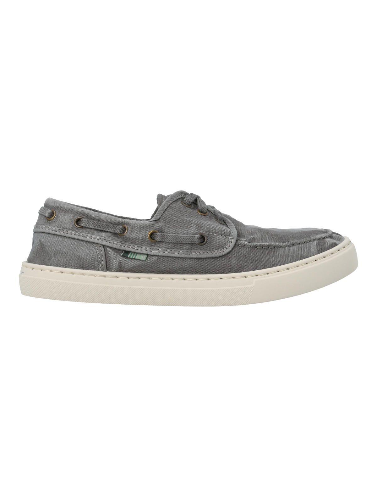 Zapatilla Hombre Napa Gris -1