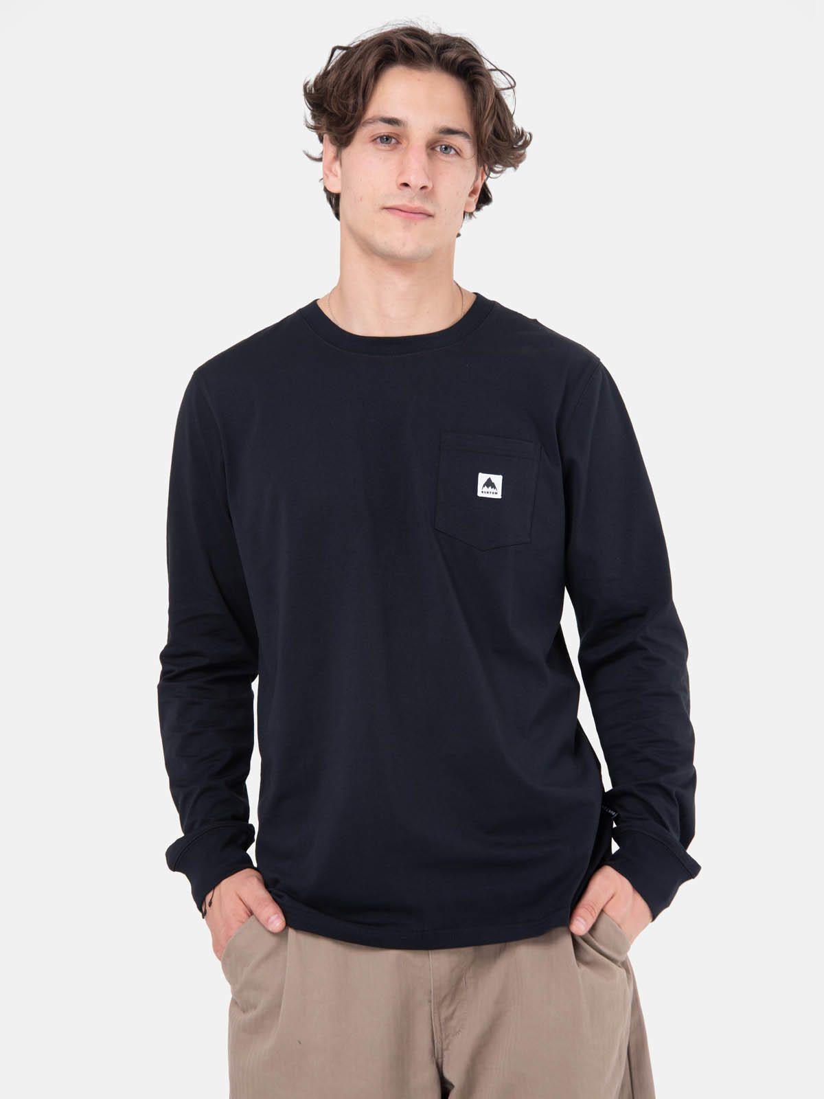 Polera M/L Hombre Colfax Gris Oscuro -0