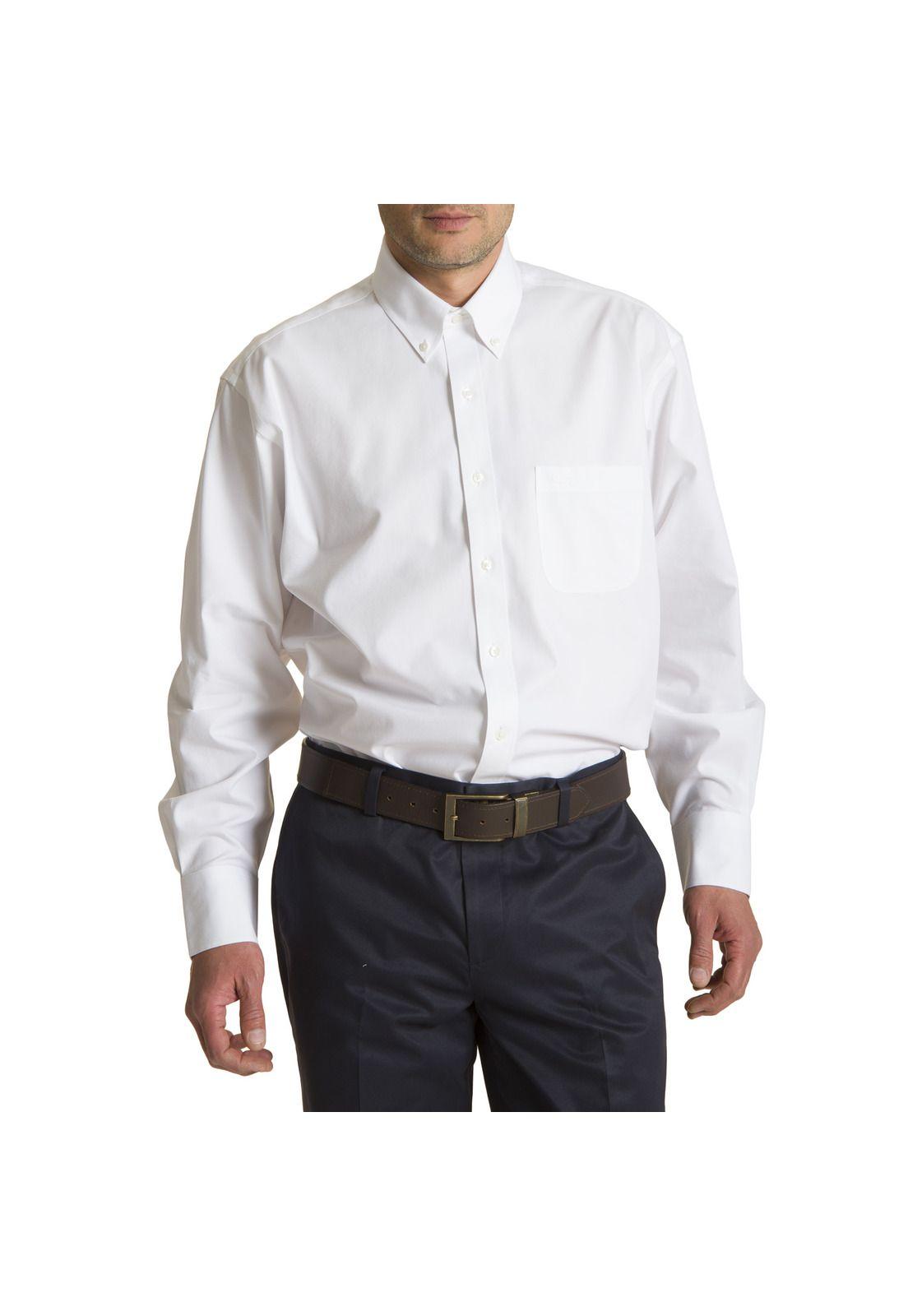 Camisa Libre de arrugas Blanco Rockford-0
