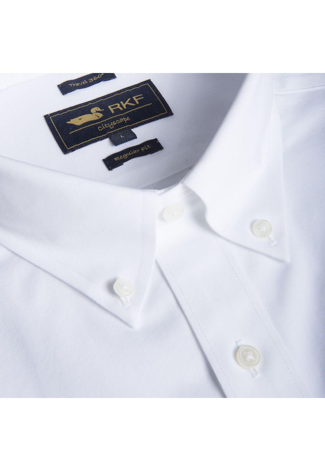 Camisa Libre de arrugas Blanco Rockford-3