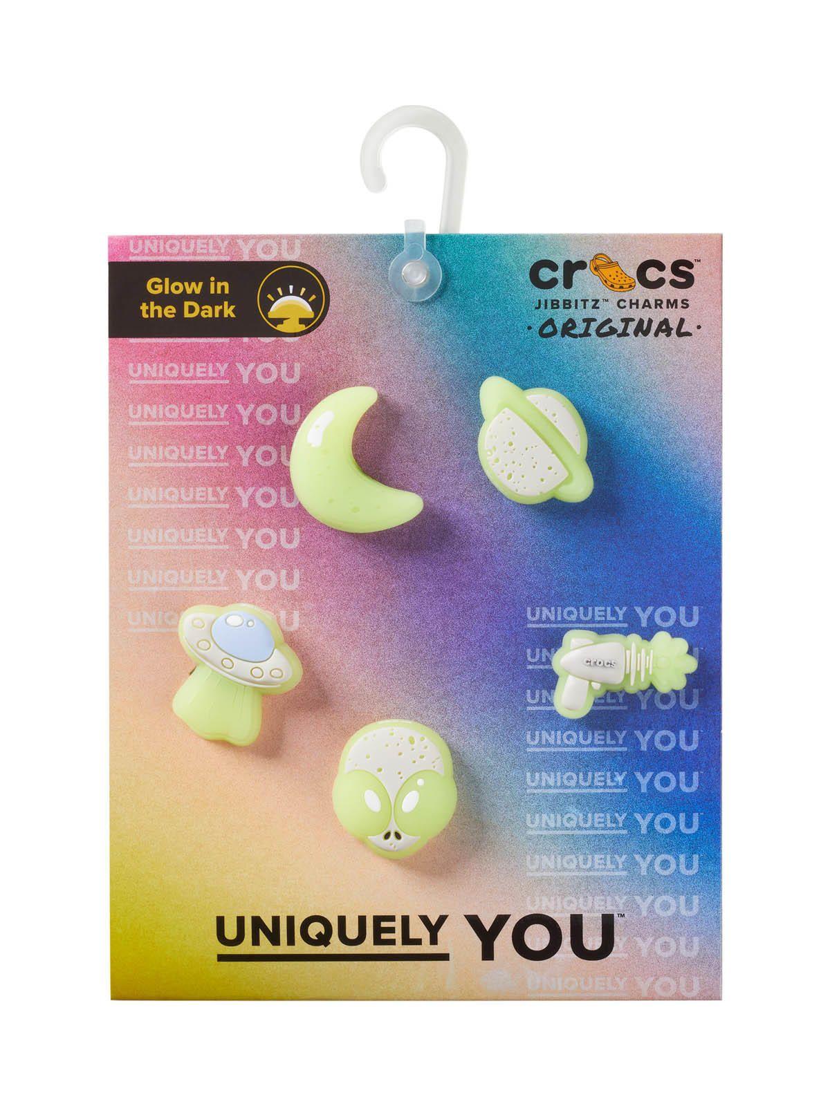 Jibbitz Espacio Brilla en la Oscuridad Pack x5-3