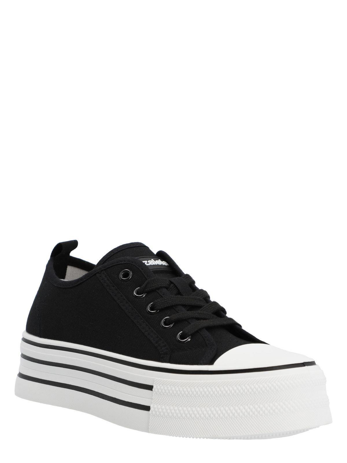 Zapatilla Mujer Tulipan Negro-0