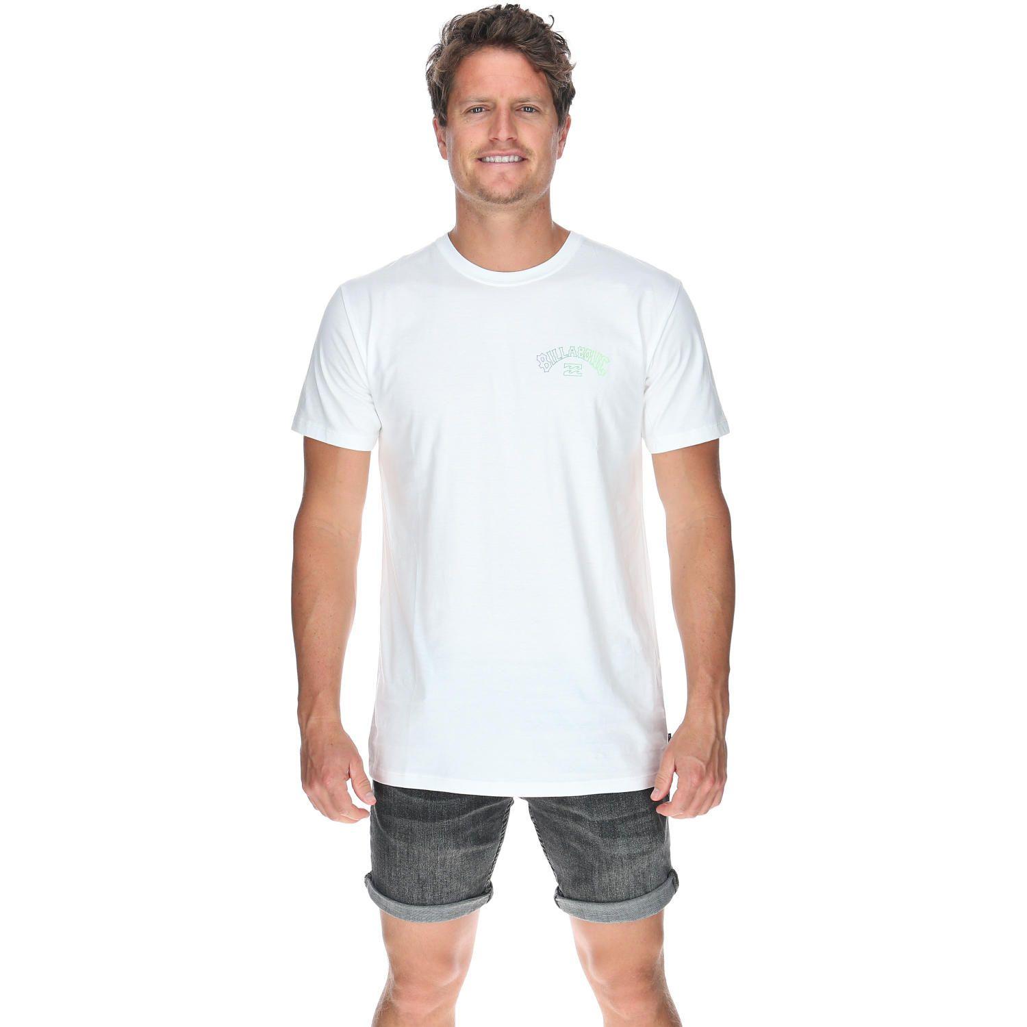 Polera M/C Hombre Arch Fill Ss Blanco-0