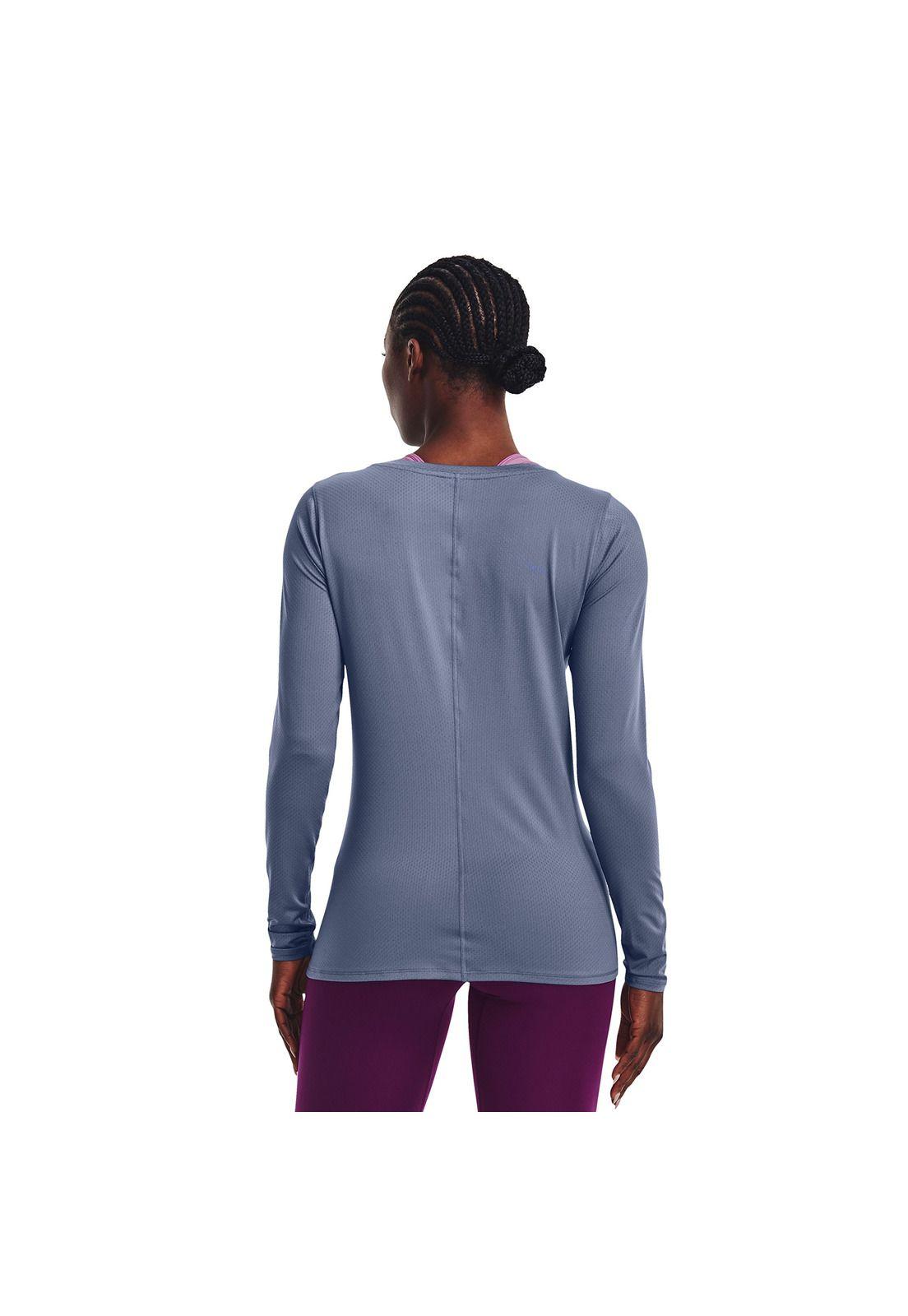 Polera Mujer Hg Armour Long Sleev Morado-3