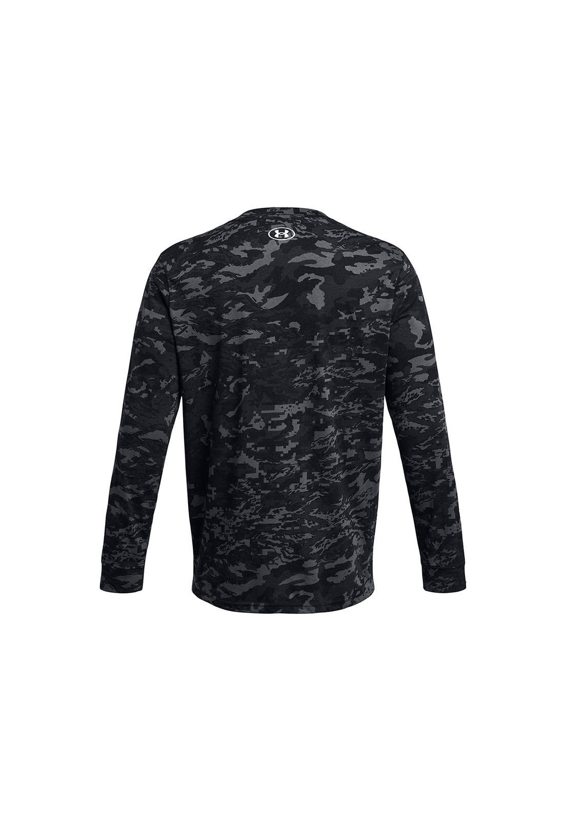 Polera manga larga UA ABC Cam hombre Negro-1