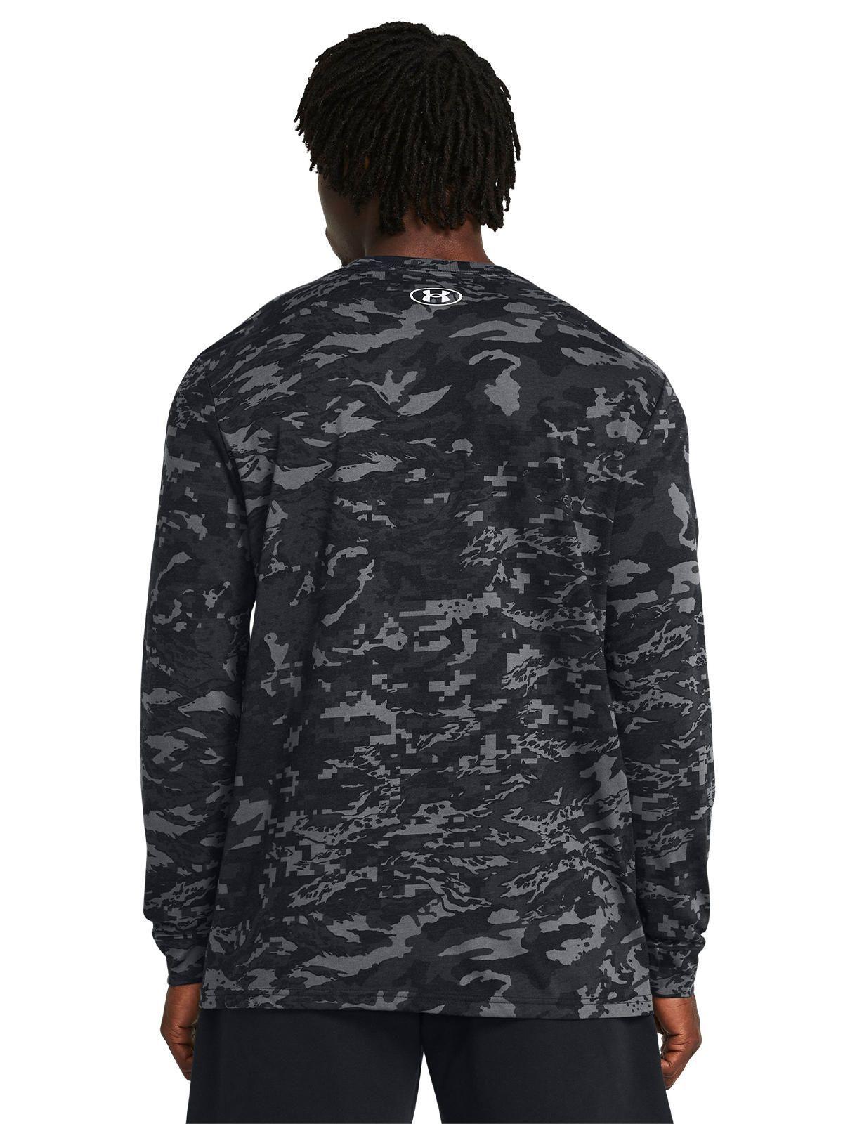 Polera manga larga UA ABC Cam hombre Negro-4