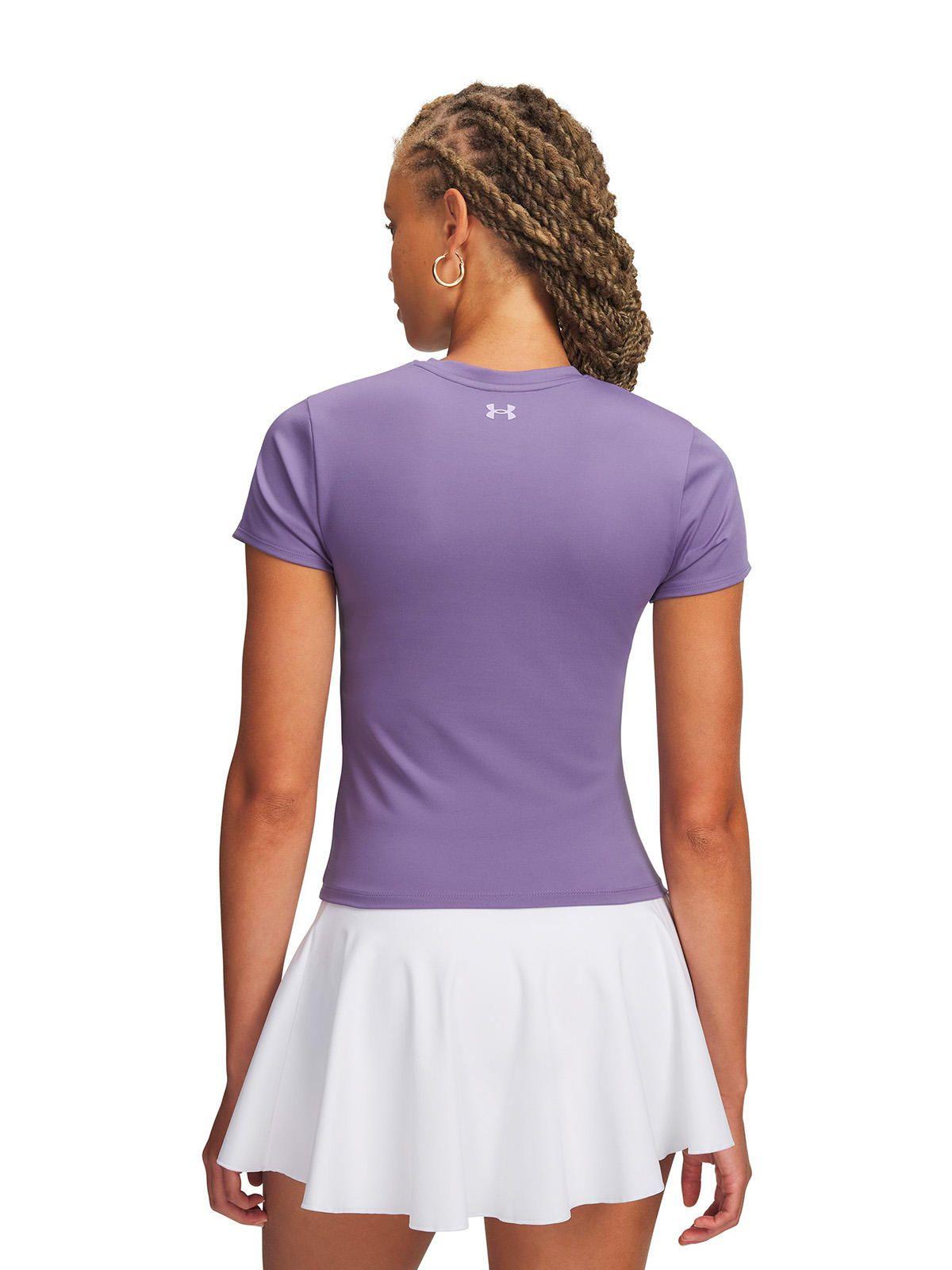 Polera M/C UA Motion Fitted Morado Mujer-1