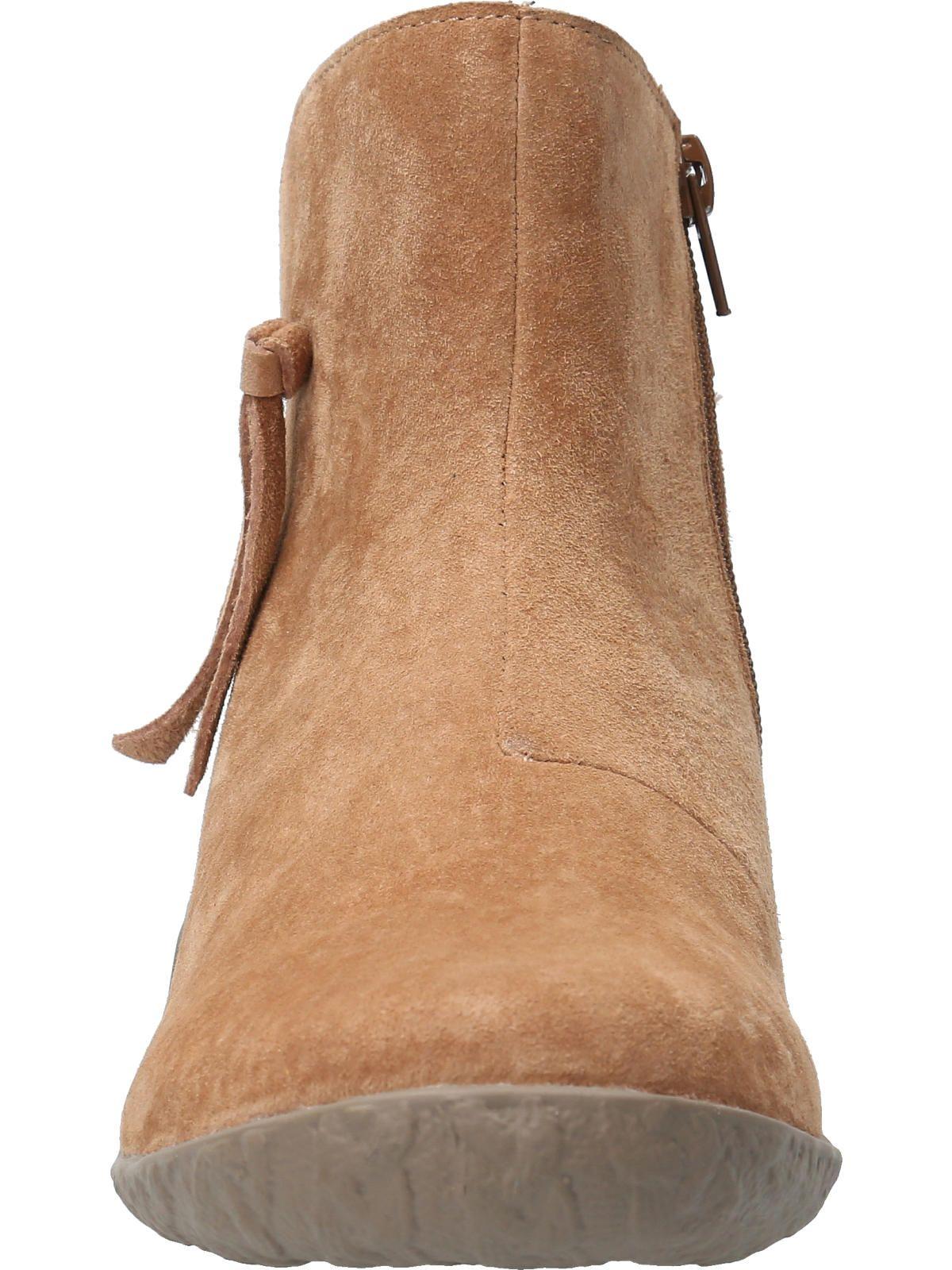 Botín Cuero Mujer Suliven Café-3