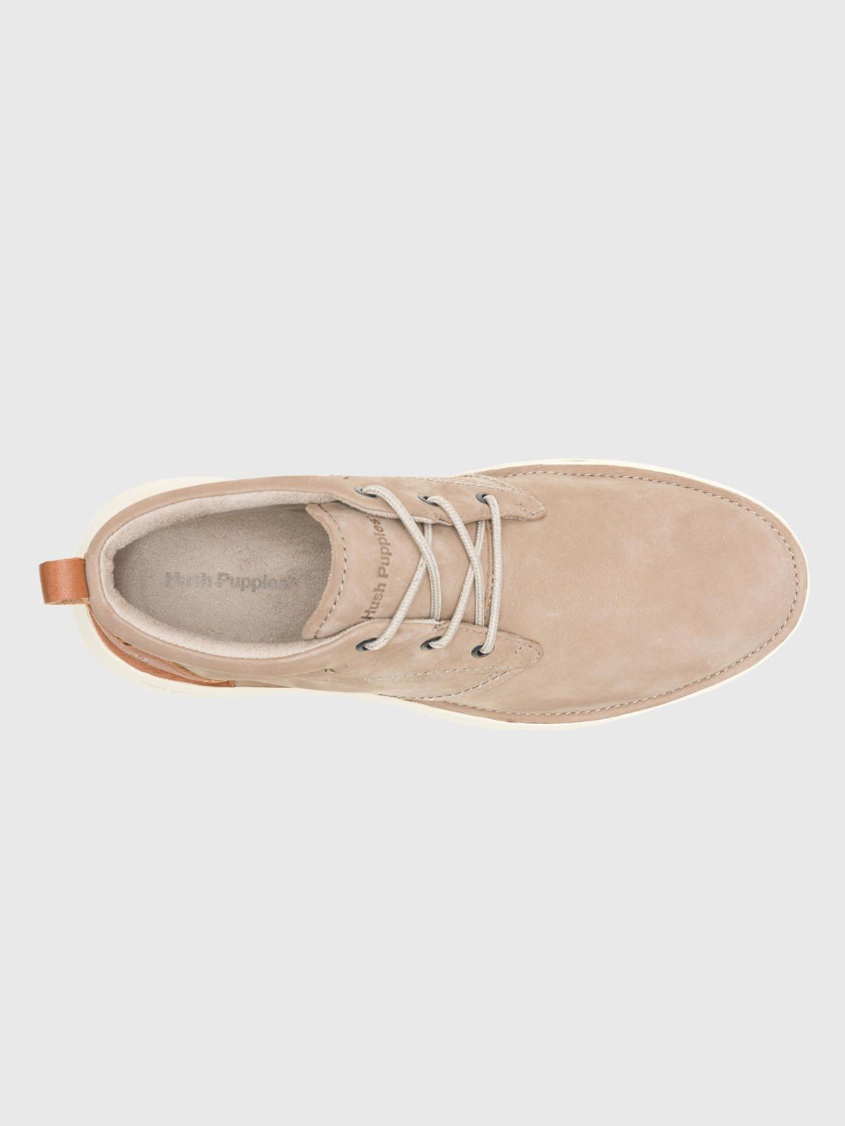 Botín Cuero Hombre Baylor Chukka Gris-5
