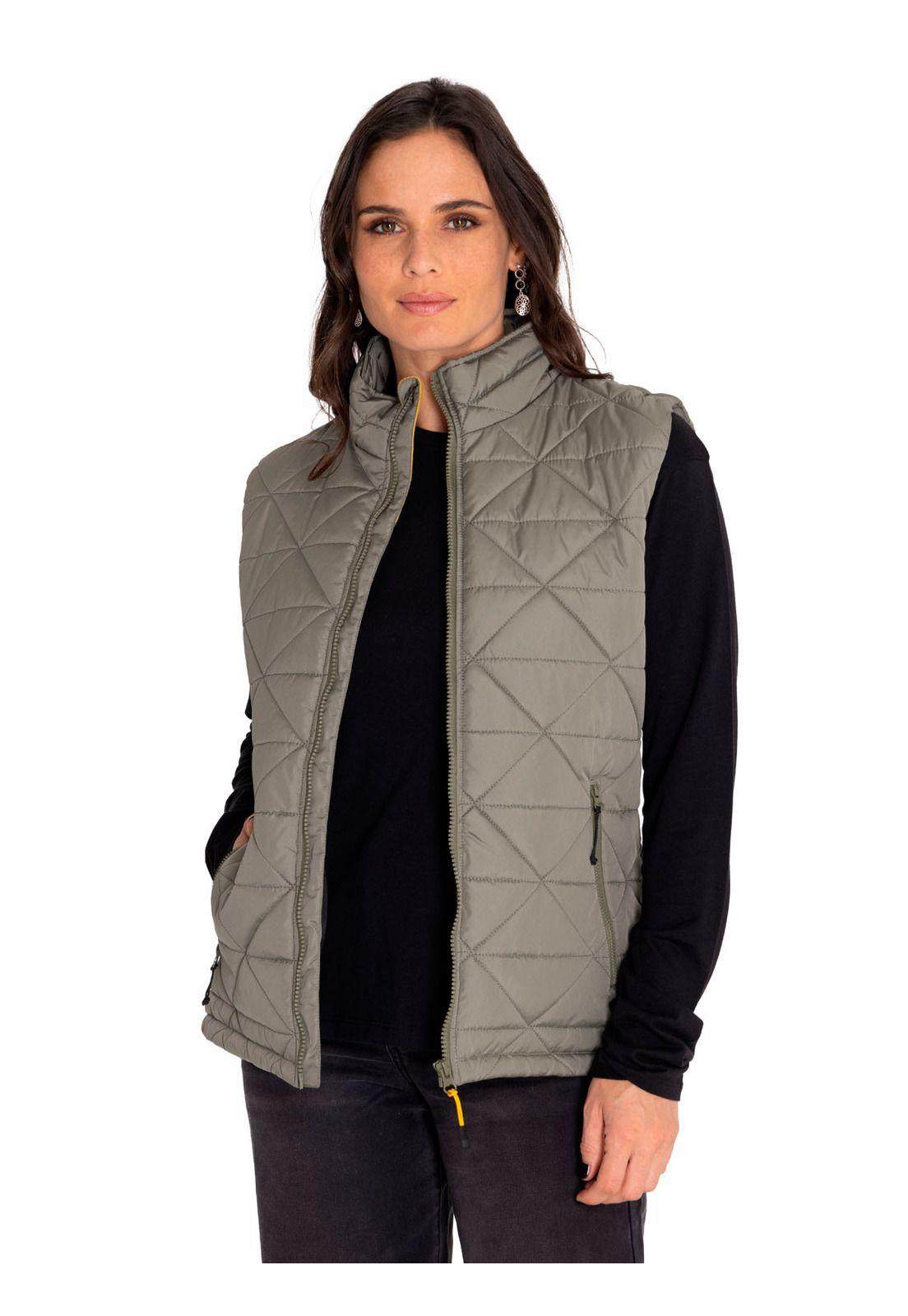 Chaqueta Sin Manga Mujer Medium Insulated Verde-0