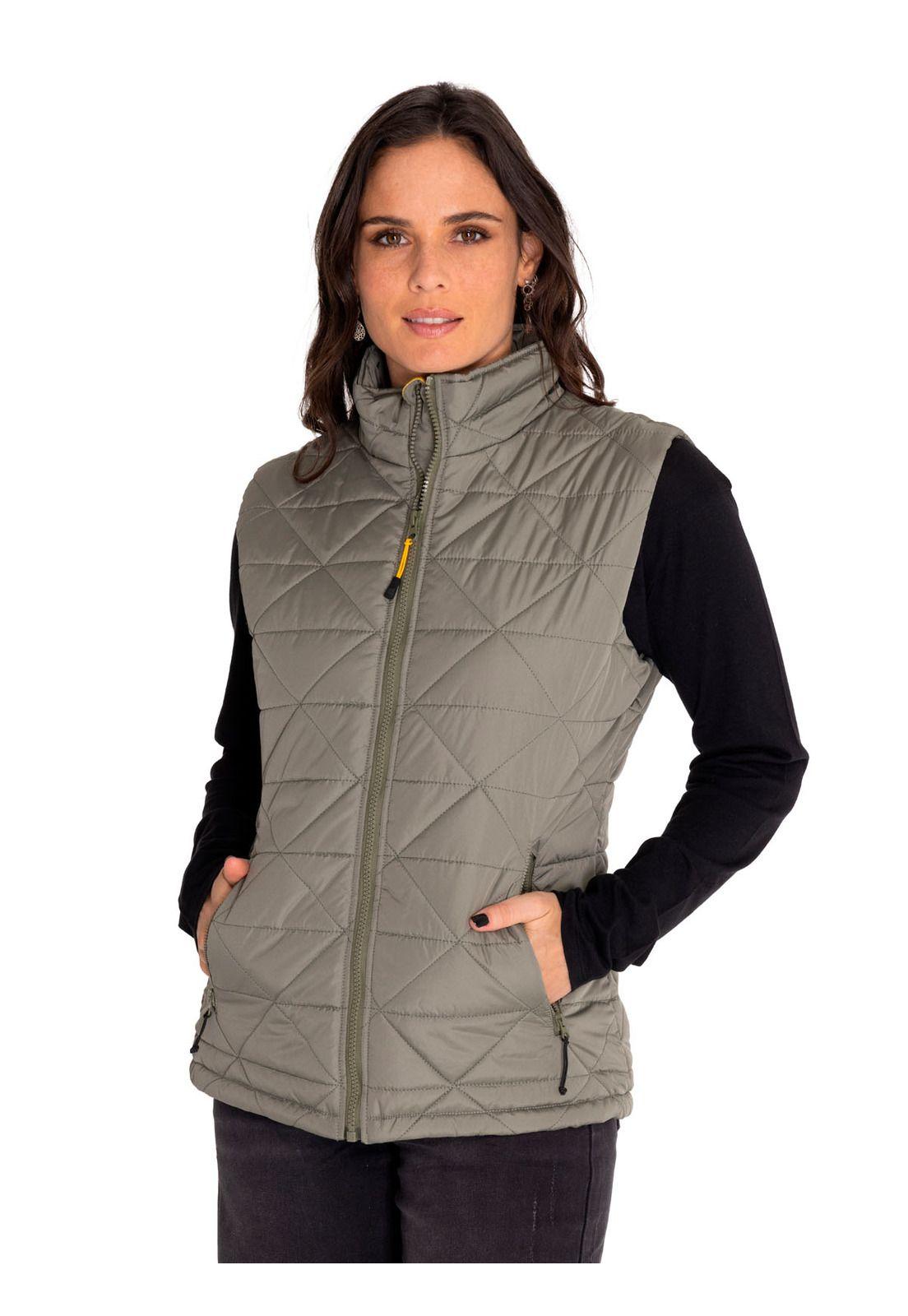 Chaqueta Sin Manga Mujer Medium Insulated Verde-1