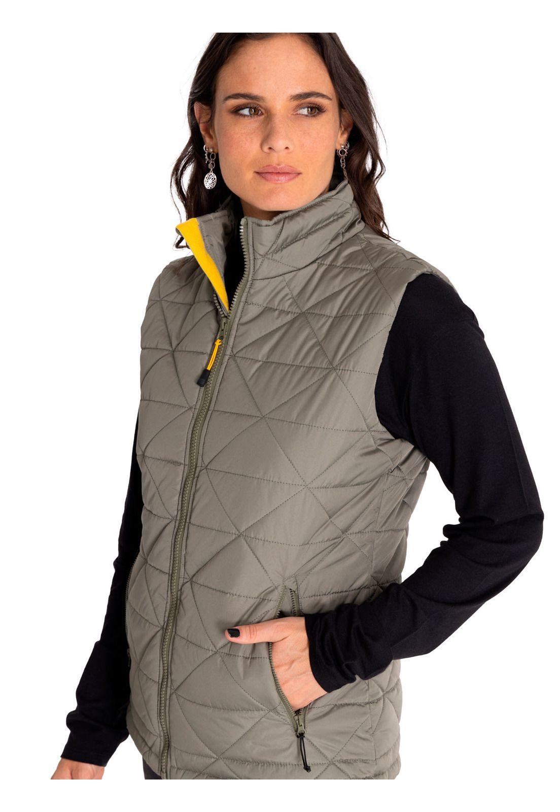 Chaqueta Sin Manga Mujer Medium Insulated Verde-4