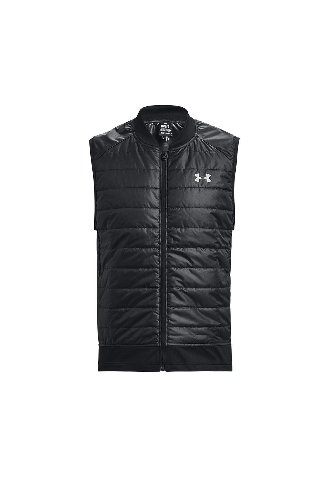 Parka Strm Ins Run Hbd Vst Negro Hombre-0