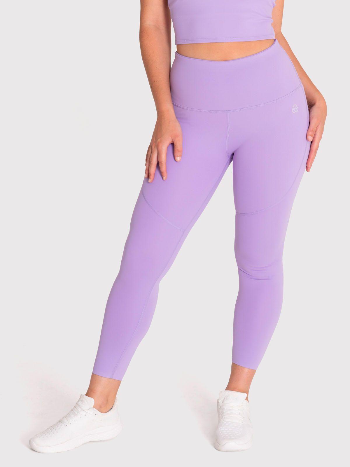 Calza 7/8 Mujer Ankle Kaira Lavanda-2