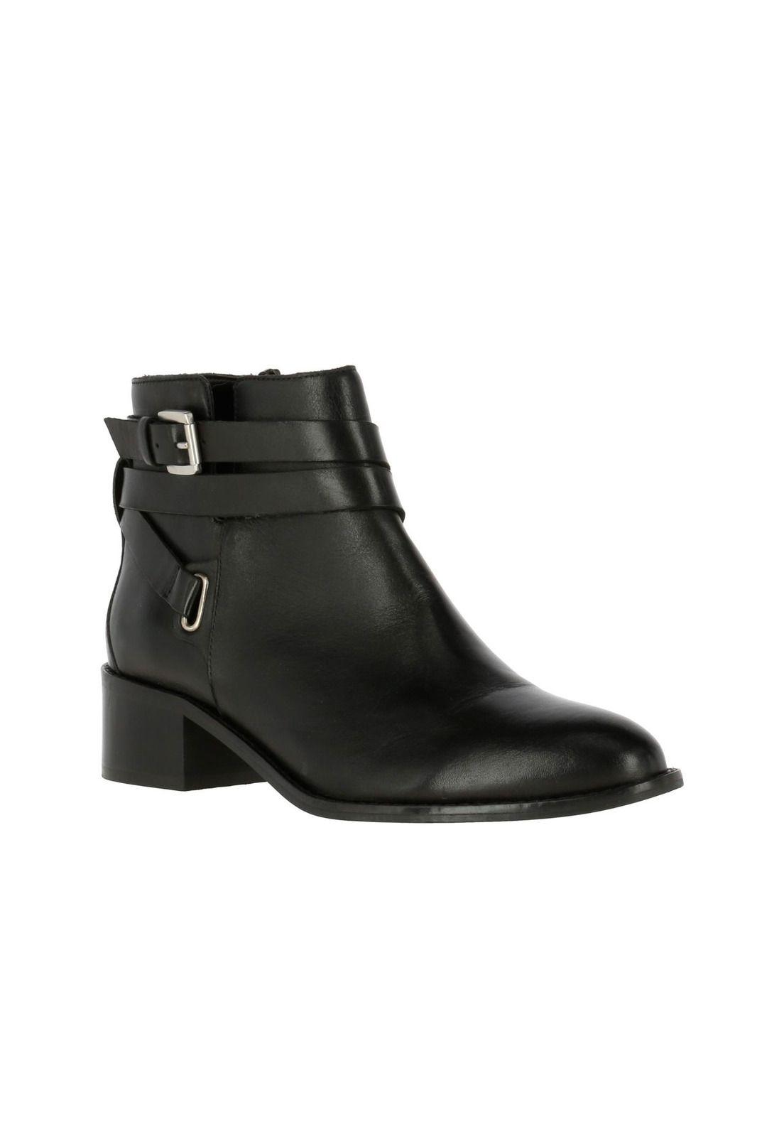 Botin Leather Renes Negro-0