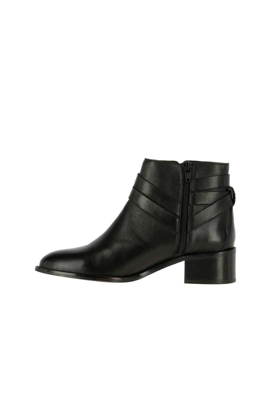 Botin Leather Renes Negro-2