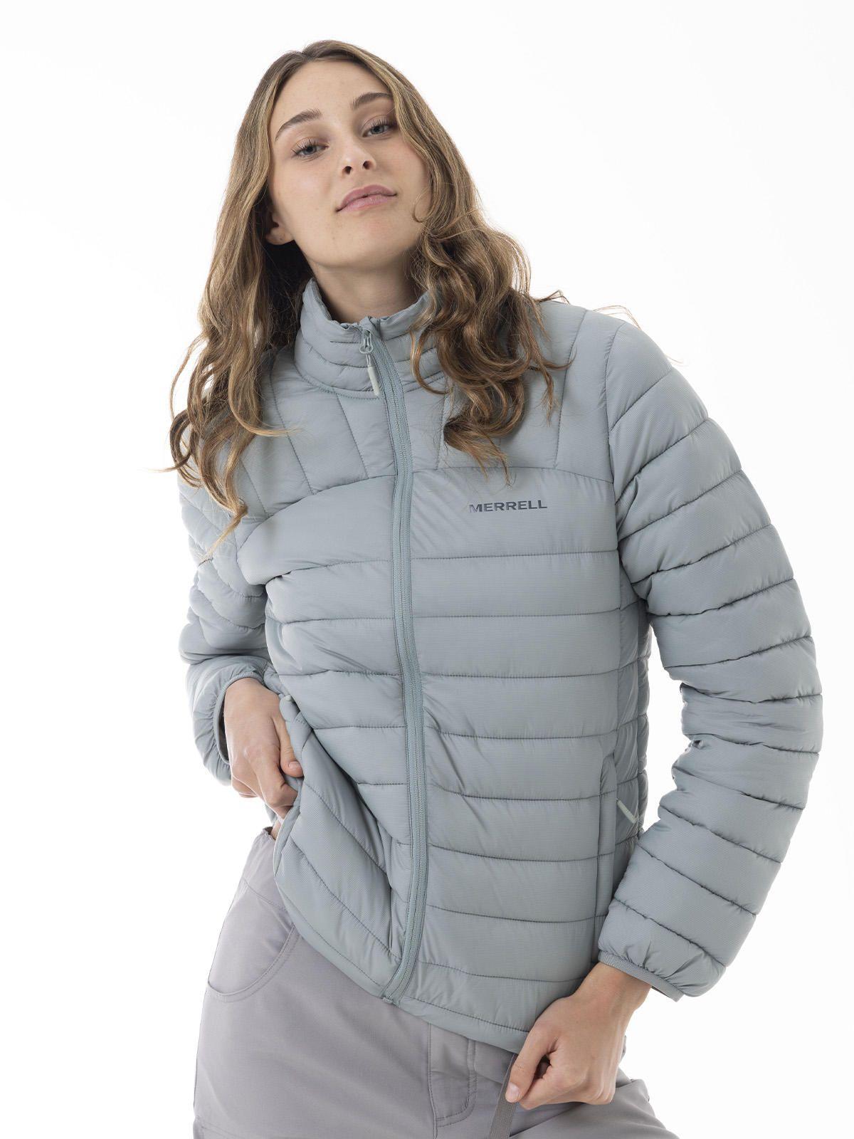 Parka Mujer Core Quilted Verde-3