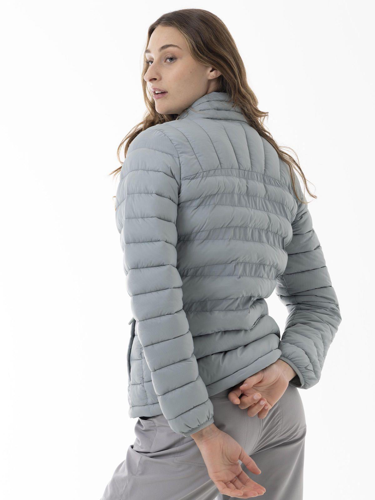 Parka Mujer Core Quilted Verde-4