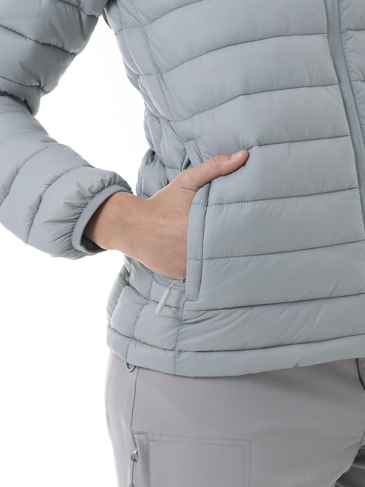 Parka Mujer Core Quilted Verde-5