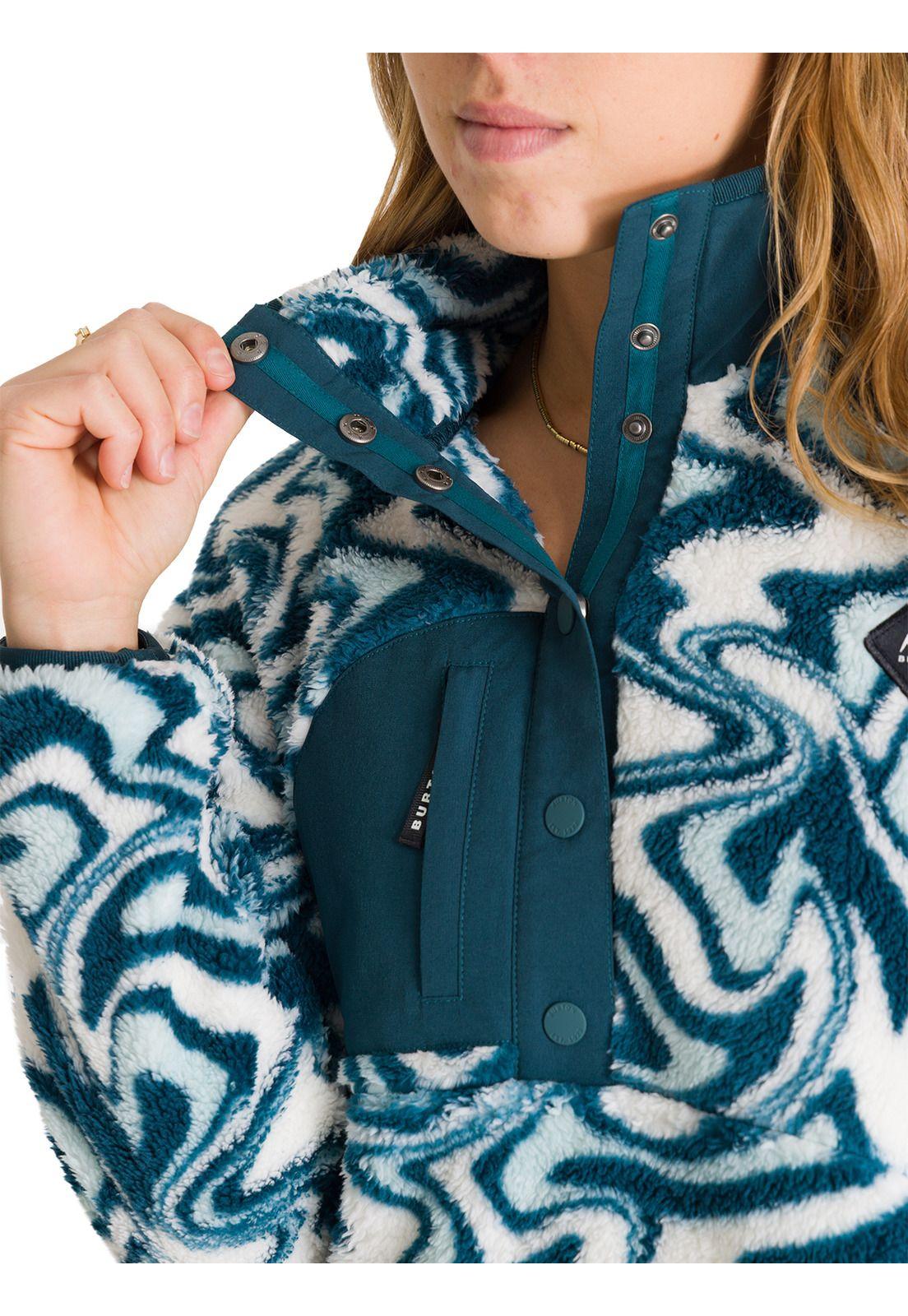 Polar Shaggy Half Azul Mujer-4