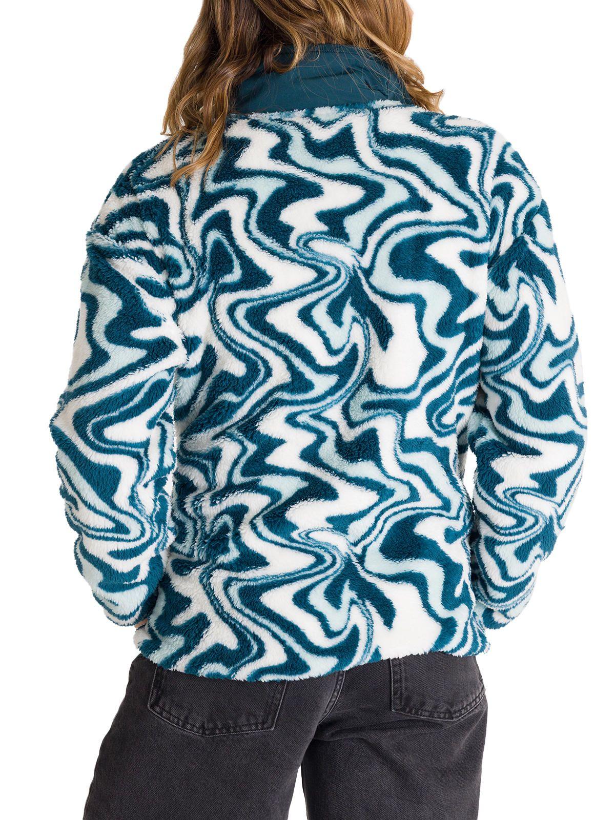 Polar Shaggy Half Azul Mujer-3