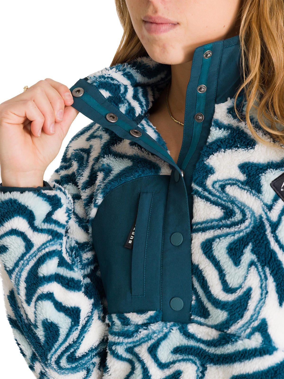 Polar Shaggy Half Azul Mujer-4