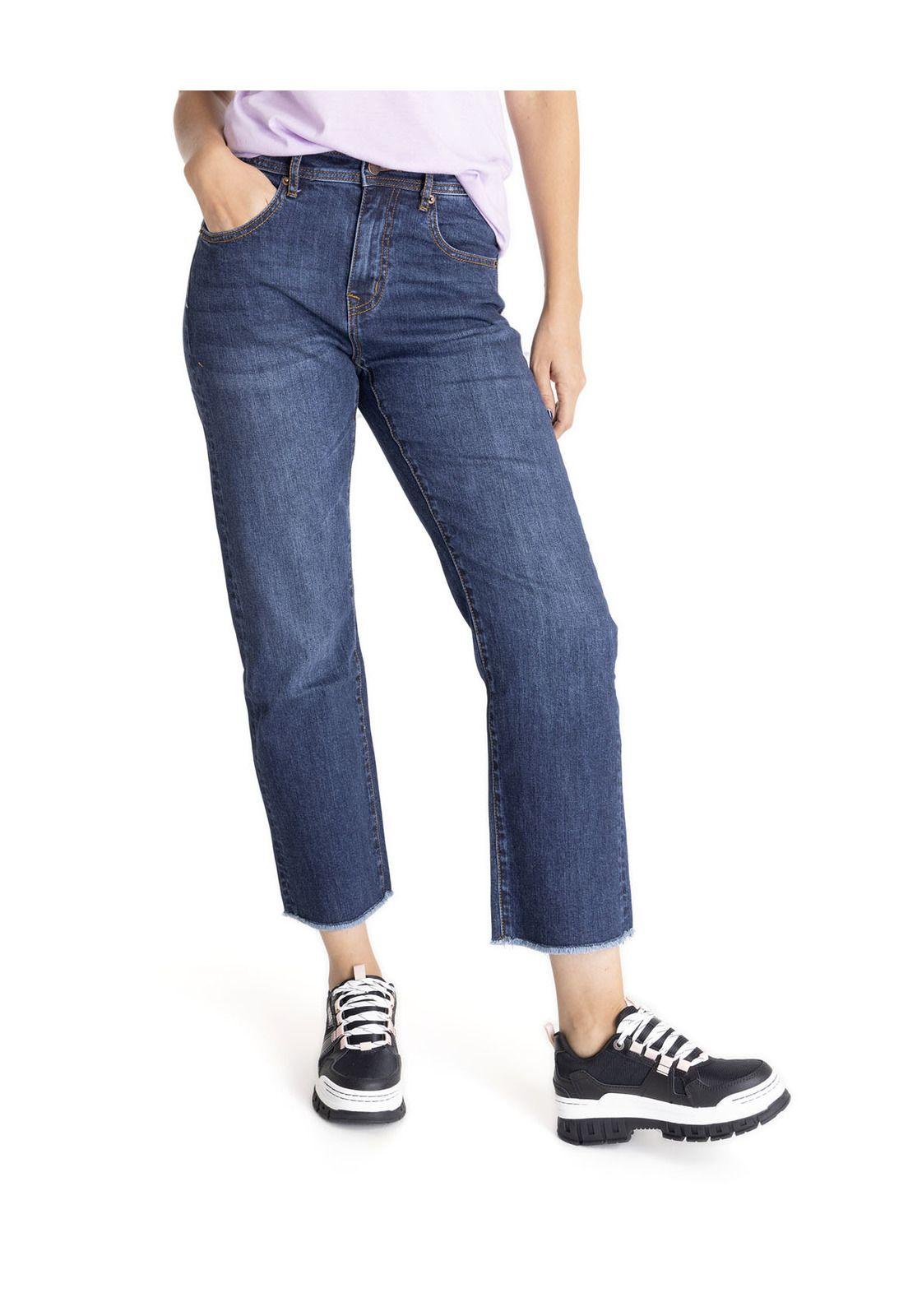 Jeans Mujer Harvest Moon Super H Azul-0