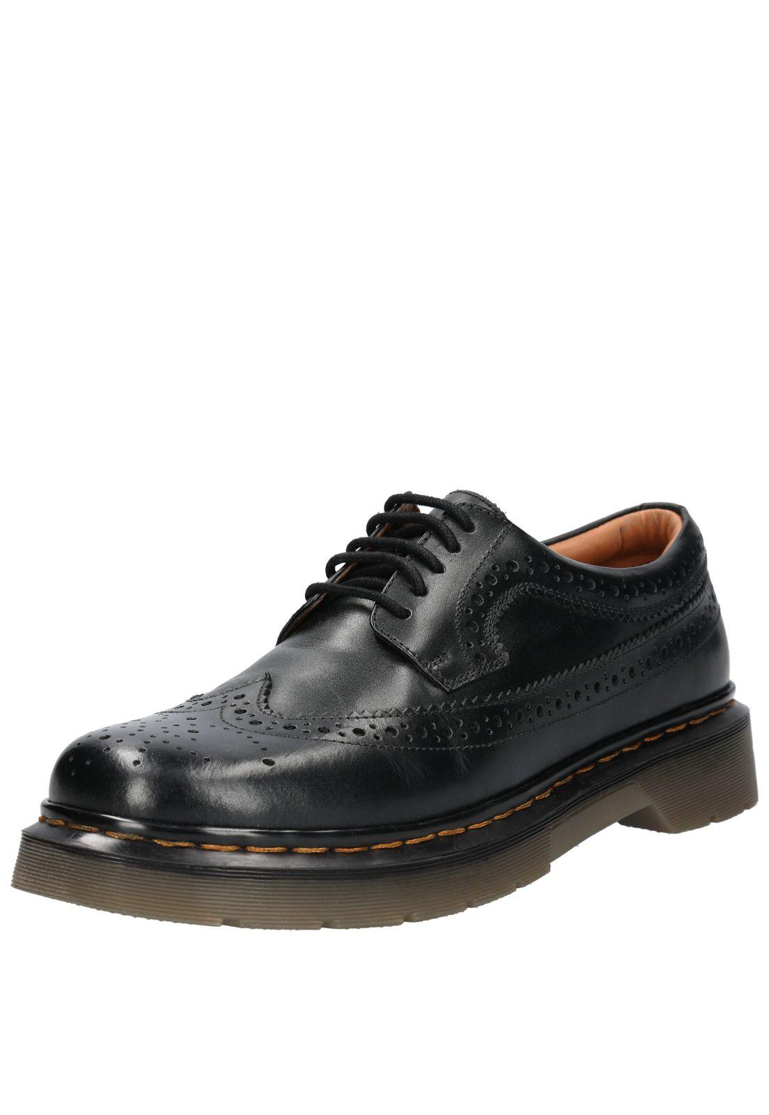 Zapato Escolar Cuero Isabella negro niña-6