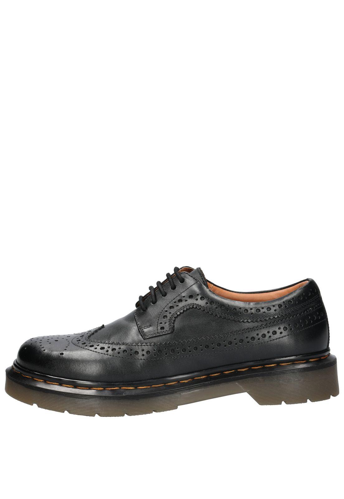 Zapato Escolar Cuero Isabella negro niña-7