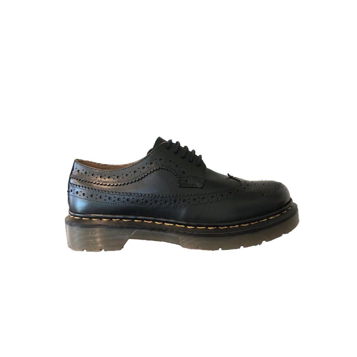 Zapato Escolar Cuero Isabella negro niña-0