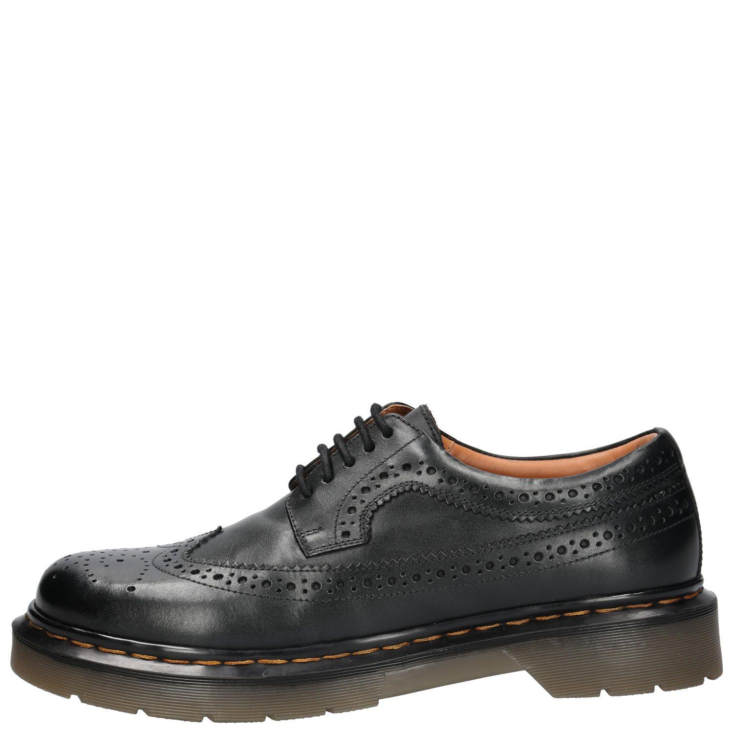 Zapato Escolar Cuero Isabella negro niña-7