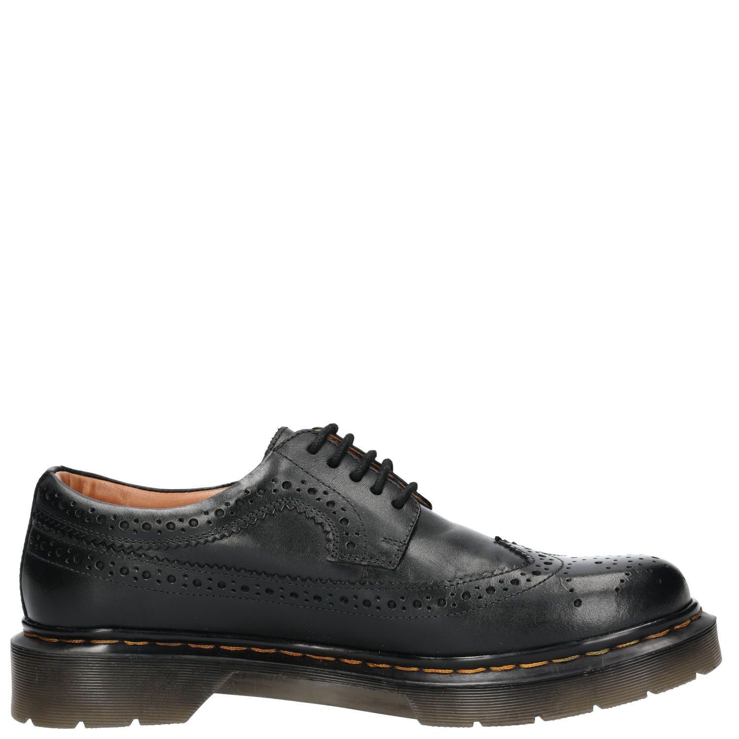 Zapato Escolar Cuero Isabella negro niña-4