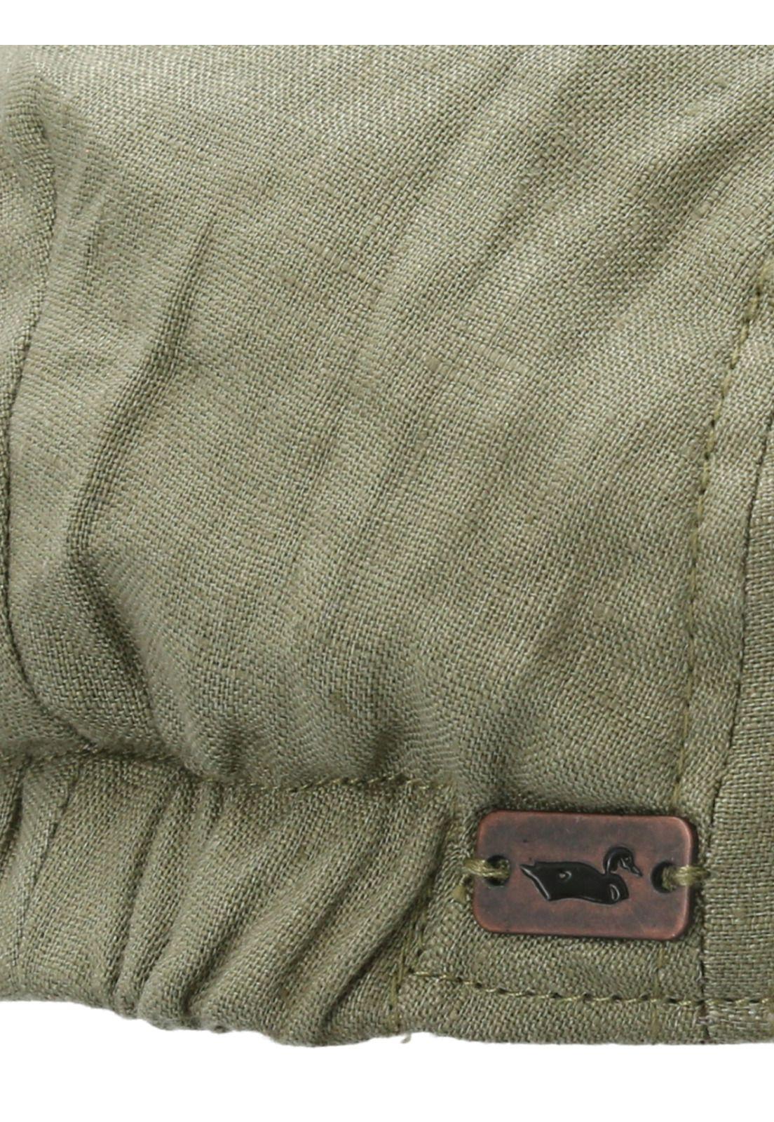 Gorro Lino Organico Verde Linen Hatton Hombre-2