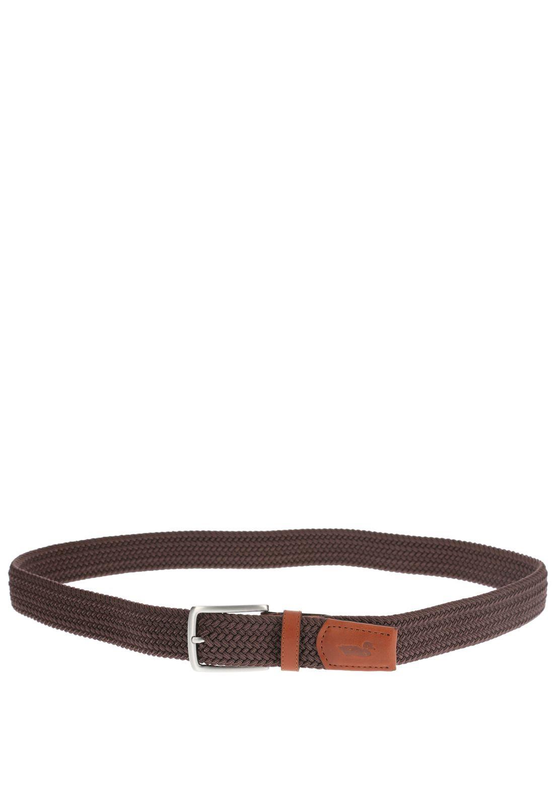 Cinturón Elásticado Hombre Rf Trivolzio Café-1