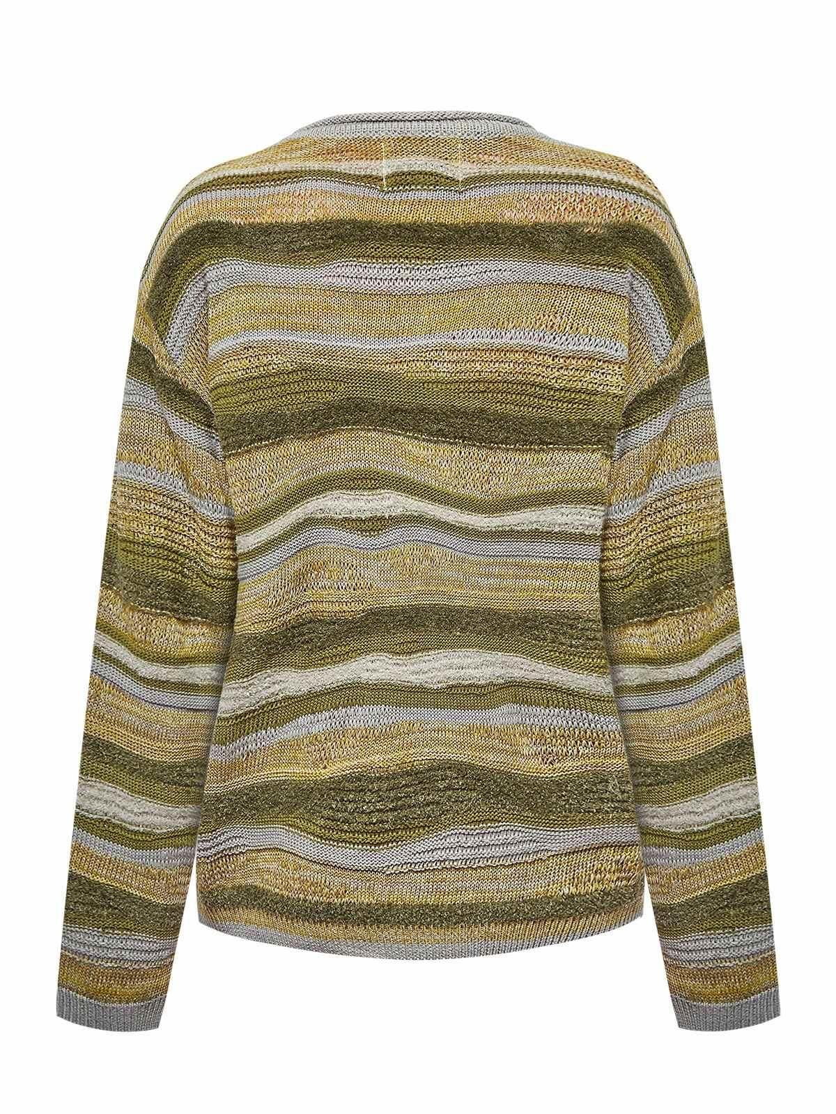 Sweater Algodón Mujer Samba Verde Oscuro -1